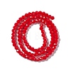 Faceted(32 Facets) Glass Beads Strands EGLA-J042-35A-05-2