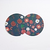 Flower Pattern Paper Pillow Candy Boxes CON-G008-C15-2