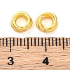 Brass Spacer Baeds KK-Z089-05G-01-3