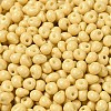 6/0 Opaque Baking Paint Glass Seed Beads SEED-M012-02A-07-3