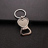 Zinc Alloy Heart Shaped Bottle Opener PW-WGEAE6C-01-2