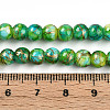 Baking Paint Glass Beads Strands DGLA-N003-6mm-B04-5
