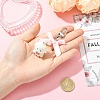ABS Imitation Pearl & Resin Pendant Decorations HJEW-YW00332-5