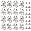 16Bags Scorpion Alloy with Iron Decorative Rivets BUTT-FH0001-035D-1
