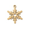 Christmas 201 Stainless Steel Pendants STAS-S157-02G-G-1