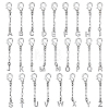 26Pcs 304 Stainless Steel Pendant Decorations HJEW-PH02536-1