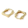 Rack Plating Brass Hoop Earrings EJEW-K249-08G-2