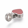 304 Stainless Steel Enamel Charms STAS-F259-058P-4