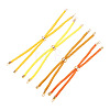 4Pcs 4 Colors Polyester Cord Bracelet Making MAK-TA0001-44-2