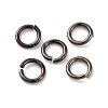Brass Saw Cut Open Jump Rings KK-G514-01J-B-1
