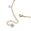 304 Stainless Steel Link Chain Anklets AJEW-AN00699-01-5
