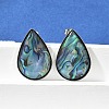 304 Stainless Steel Stud Earrings EJEW-C138-01P-2