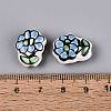 Handmade Porcelain Ceramic Beads PORC-Q005-08D-3