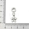 Rack Plating Brass European Dangle Charms KK-R200-01AS-01-3