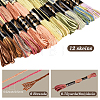 6-Ply Polyester Embroidery Floss OCOR-WH20074-15F-2