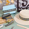 Ethnic Style Polyester Ribbons OCOR-WH0082-544A-4