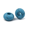 Synthetic Synthetic Turquoise European Beads GG-CBA02C4-06D-2