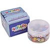 Polymer Clay Rhinestone European Beads CPDL-NB0001-07-7