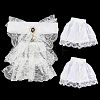 1 Pair Polyester False Sleeve AJEW-CY0003-11-1