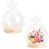 SUNNYCLUE Angel Glass Dome Cover AJEW-SC0001-64-1