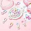 14Pcs 7 Colors Alloy Swivel Clasps FIND-CJZ0001-012-5
