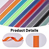 22 Yards 11 Colors Fibre Imitation Nylon Reflect Light Ribbon OCOR-GL0001-35-4