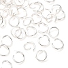 Brass Open Jump Rings KK-G604-08S-09-1