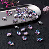 K9 Glass Rhinestone Pendants X-GLAA-TA001-005-6