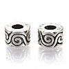 Tibetan Style Alloy European Beads TIBE-S320-082AS-LF-2