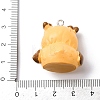 Opaque Resin Pendants RESI-A049-01A-3