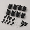 8Pcs Iron Heavy Duty Tapestry Hangers Clamps DIY-WH0933-59-1