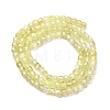 Cubic Zirconia Bead Strands ZIRC-P109-01B-08-4