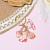 Cowboy Style Alloy Enamel Keychain KEYC-YW00148-01-1