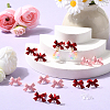 32Pcs 2 Colors Alloy Stud Earring Findings FIND-BBC0004-33-4
