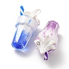 Translucent Resin Pendants RESI-D067-01J-3