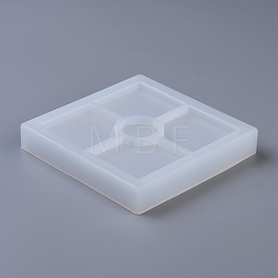 DIY Square Coaster Silicone Molds DIY-P010-29-1