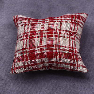 Mini Cotton Tartan Pattern Pillow Cushions MIMO-PW0003-021E-1