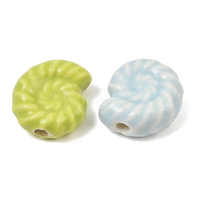 Handmade Porcelain Beads LS-PORC-D026-02C-1