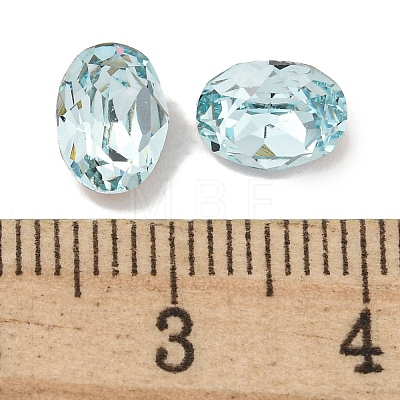 Glass Rhinestone Cabochons RGLA-L029-17A-263-1