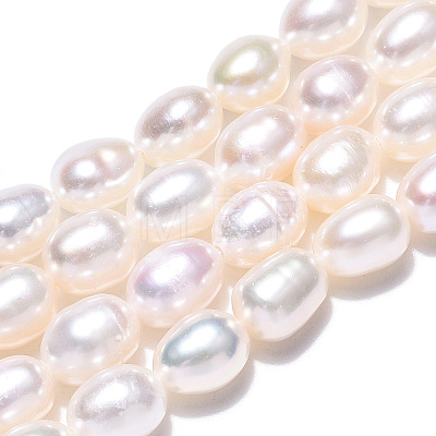 Natural Cultured Freshwater Pearl Beads Strands PEAR-N012-05M-1