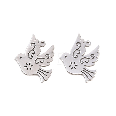 Religion 304 Stainless Steel Charms STAS-E521-07P-09-1