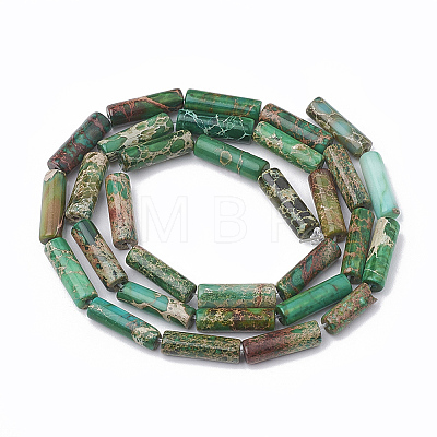 Synthetic Imperial Jasper Beads Strands G-S322-002F-1-1