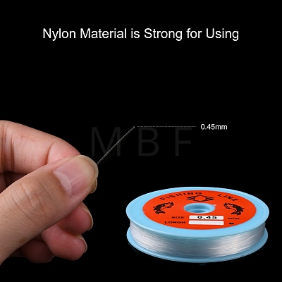 Transparent Fishing Thread Nylon Wire EC-L001-0.45mm-01-1