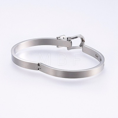 304 Stainless Steel Bangles BJEW-P223-03P-1