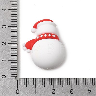 Christmas Theme Silicone Focal Beads SIL-L007-01I-1