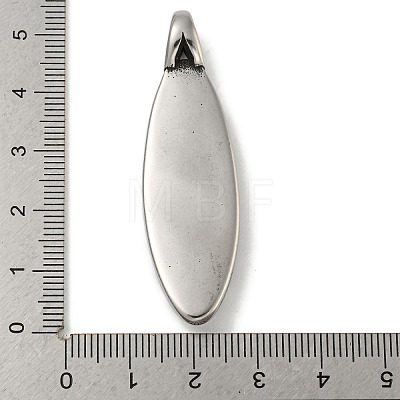 316 Surgical Stainless Steel Pendants STAS-Z073-75AS-05-1