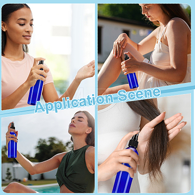 40Pcs PET Empty Refillable Spray Bottle AJEW-WA0004-37-1