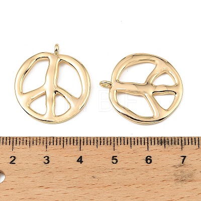 Brass Pendants KK-D106-01G-1
