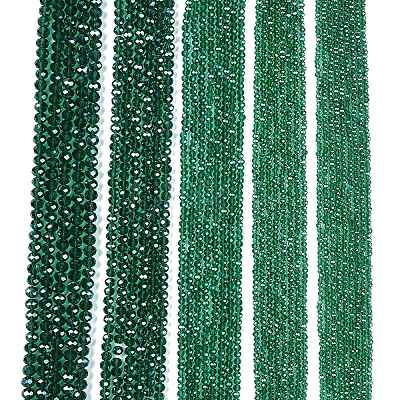 Electroplate Glass Beads Strands EGLA-A044-T8mm-A18-1
