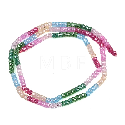 Cubic Zirconia Beads Strands ZIRC-P125-2x3mm-37-1